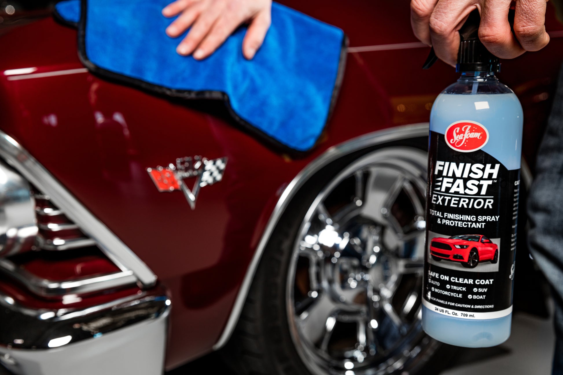 Finish Fast Exterior Detailer 24oz – Bugs B Gone by Sea Foam