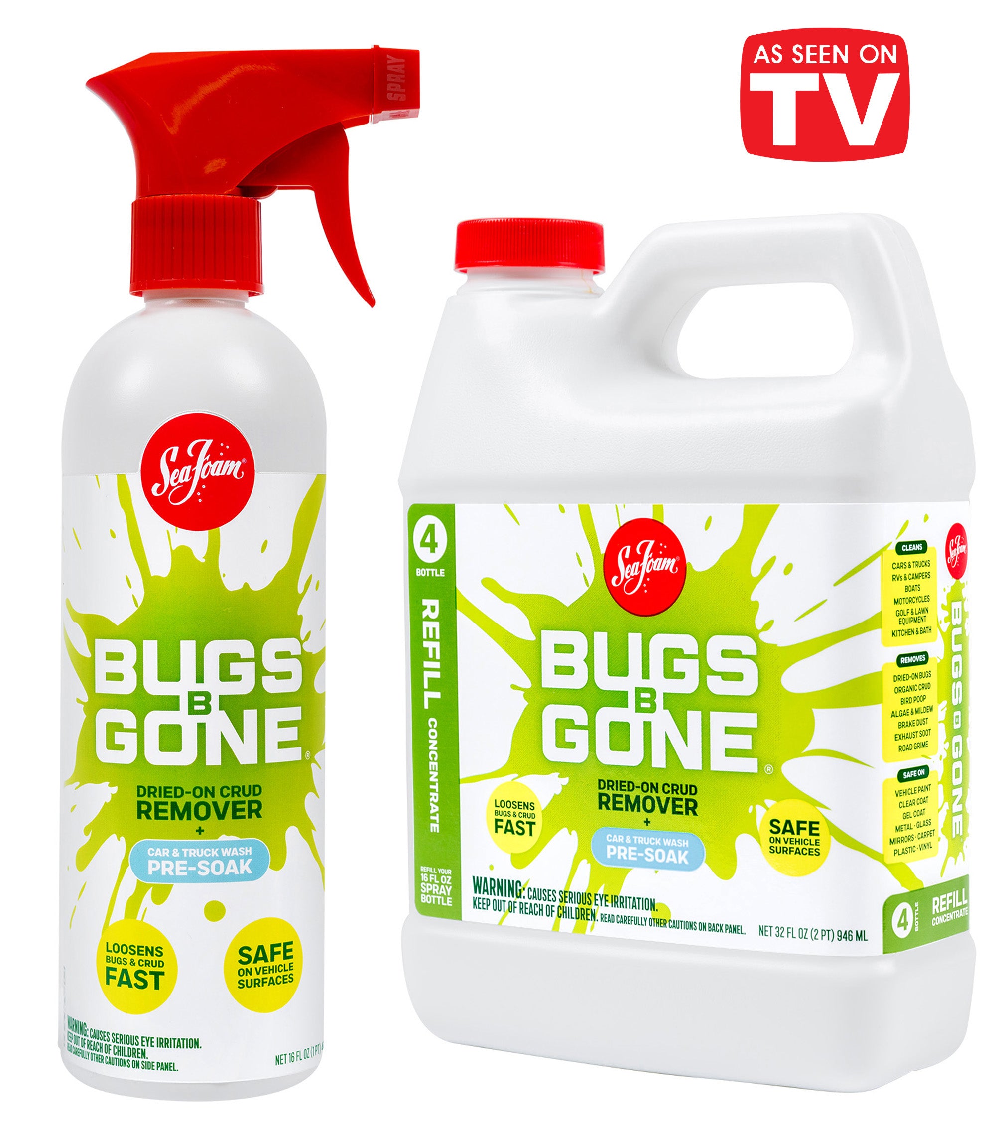 Bugs B Gone - Dried-on Crud Remover And Pre-Wash From Sea Foam – Bugs B ...