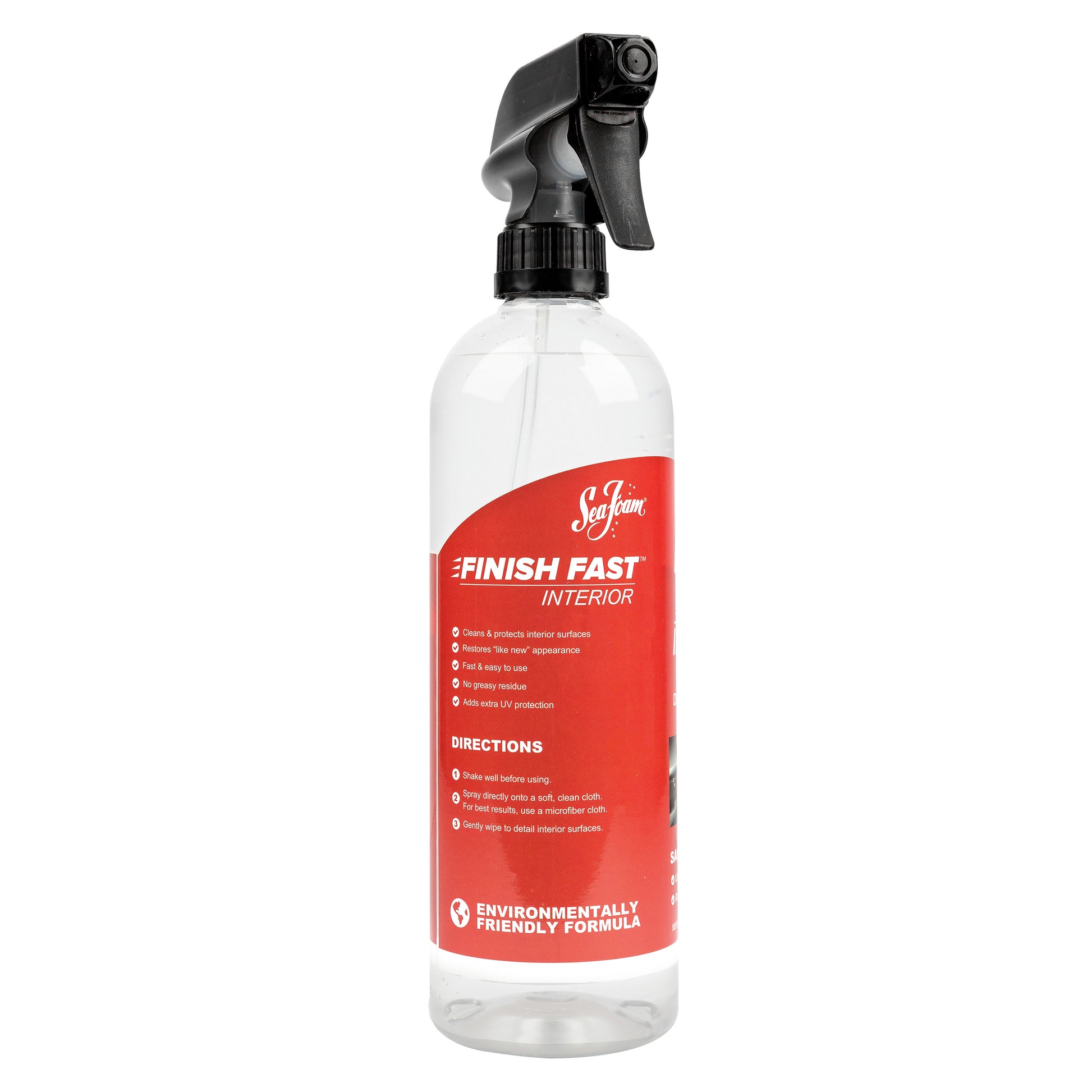 Plastic Spray Bottle (24oz 2 Pack) for Cleaning Solutions, Car