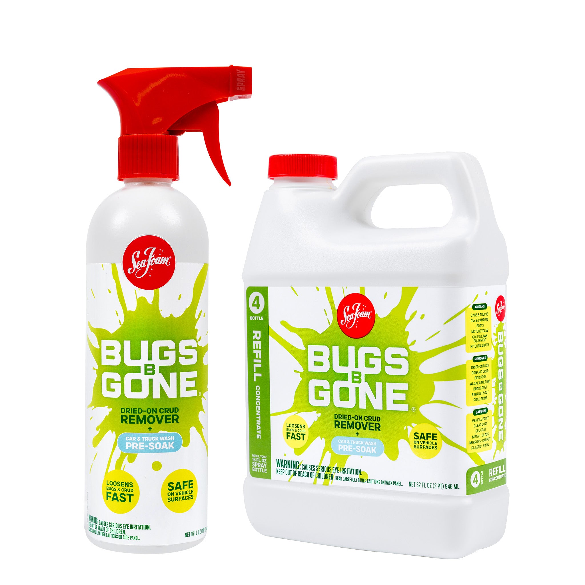 Bugs B Gone - Dried-on Crud Remover And Pre-Wash From Sea Foam – Bugs B ...